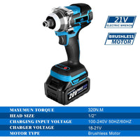 Brushless Electric Wrench - Golonzo -                                                                             