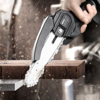 Brushless Saw 6 Inch Handheld Portable Mini Electric Chainsaw - Golonzo -                                                                             