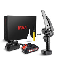 Brushless Saw 6 Inch Handheld Portable Mini Electric Chainsaw - Golonzo -                                                                             