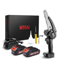 Brushless Saw 6 Inch Handheld Portable Mini Electric Chainsaw - Golonzo -                                                                             