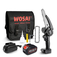 Brushless Saw 6 Inch Handheld Portable Mini Electric Chainsaw - Golonzo -                                                                             