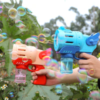 Bubbles Maker Gun - Electric Bubble Machine Toys - Golonzo -                                                                             