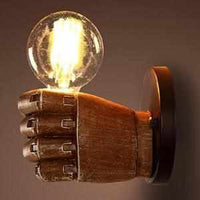 CLASSICAL RESIN FIST WALL LAMPS - Golonzo -                                                                             