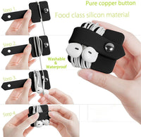 Cable Cord Organizer For Earbuds & Earphone Holder - Golonzo -                                                                             