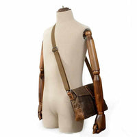 Canvas Vintage Satchel Bag - Golonzo -                                                                             