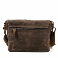 Canvas Vintage Satchel Bag - Golonzo -                                                                             