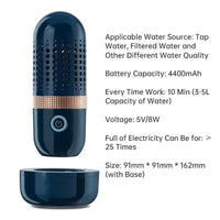 Capsule Portable Fruit Vegetable Washing Machine - Golonzo -                                                                             