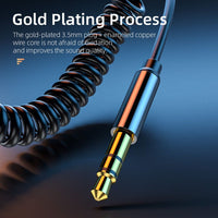 Car Bluetooth Aux Adapter Dongle USB 3.5mm Jack - Golonzo -                                                                             