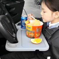 Car Desk Coffee Holder Laptop Computer Table Steering Wheel Universal Portable Eat Work Drink Seat - Golonzo -                                                                             
