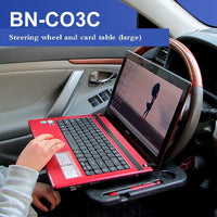 Car Desk Coffee Holder Laptop Computer Table Steering Wheel Universal Portable Eat Work Drink Seat s - Golonzo -                                                                             