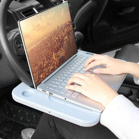 Car Desk Coffee Holder Laptop Computer Table Steering Wheel Universal Portable Eat Work Drink Seat s - Golonzo -                                                                             