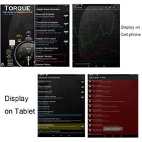 Car Diagnostic Tool Mini Bluetooth Adapter for Android - Golonzo -                                                                             