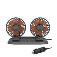 Car Electric Fan - Car Air Cooling 360 Degree Adjustable - Golonzo -                                                                             