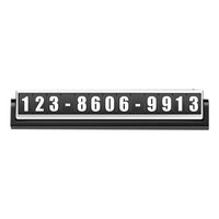 Car Parking Card - Luminous Magnetic Phone Number Plate - Golonzo -                                                                             