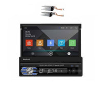 Car Radio GPS Navigation CarPlay 7" Retractable Screen - Golonzo -                                                                             