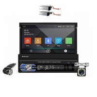 Car Radio GPS Navigation CarPlay 7" Retractable Screen - Golonzo -                                                                             