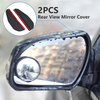 Car Side Rear View Mirror Rain Eyebrow Guard Weather - Golonzo -                                                                             