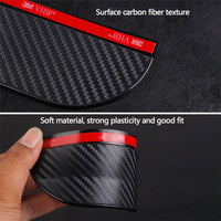 Car Side Rear View Mirror Rain Eyebrow Guard Weather - Golonzo -                                                                             