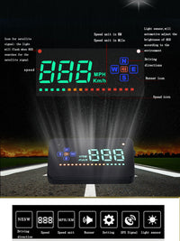 Car Speed Projector - Golonzo -                                                                             