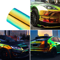 Car Stickers Color Change Chrome Vinyl Film - Golonzo -                                                                             