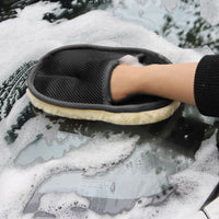 Car Styling Wool - Soft Car Washing Gloves Brush - Golonzo -                                                                             
