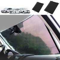 Car Sunshade Curtain Window - Black Cover Suction - Golonzo -                                                                             