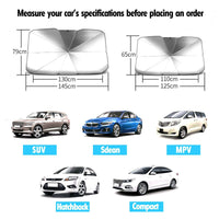 Car Sunshade Protector Parasol - Golonzo -                                                                             