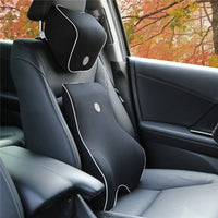 Car Waist and Neck Cushion Seat Support Back Pillow - Golonzo -                                                                             