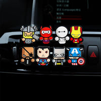 Cartoon Air Freshener Car Styliing The Avengers Star Wars Iron Man Captain America outlet perfumes Auto Air Condition - Golonzo -                                                                             