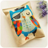 Cartoon Animal Pattern Tissue Box - Golonzo -                                                                             