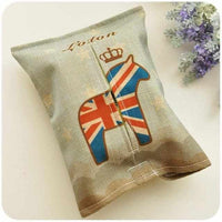 Cartoon Animal Pattern Tissue Box - Golonzo -                                                                             