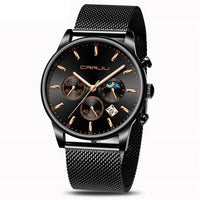 Casual Mesh Strap Fashion Quartz Watch For Mens - Golonzo -                                                                             