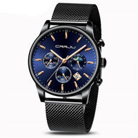 Casual Mesh Strap Fashion Quartz Watch For Mens - Golonzo -                                                                             