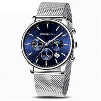 Casual Mesh Strap Fashion Quartz Watch For Mens - Golonzo -                                                                             