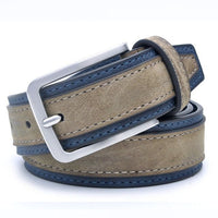 Casual Patchwork Men Belts - Golonzo -                                                                             