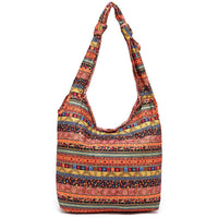 Casual Shoulder Shopper Bags Floral Printing - Golonzo -                                                                             