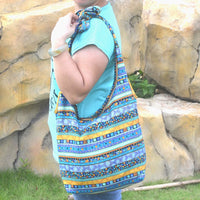 Casual Shoulder Shopper Bags Floral Printing - Golonzo -                                                                             