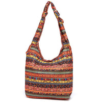 Casual Shoulder Shopper Bags Floral Printing - Golonzo -                                                                             