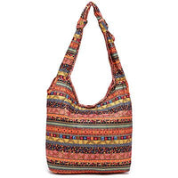 Casual Shoulder Shopper Bags Floral Printing - Golonzo -                                                                             