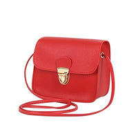 Casual Small Leather flap Crossbody Bag - Golonzo -                                                                             