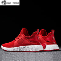 Casual Weaving Fly Mesh Light Shoes - Golonzo -                                                                             