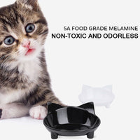 Cat-ShapedPet Tableware Pet Bowl For Feeder - Golonzo -                                                                             