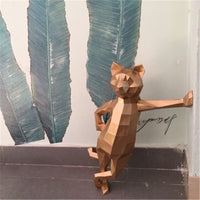 Cat  3D DIY Manual Creative Home Decorations - Golonzo -                                                                             