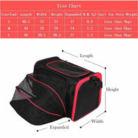 Fashion Breathable Pet Slings 1 Side Expandable Dog/Cat Carrier - Outdoor Pet Travel Bag - Golonzo -                                                                             