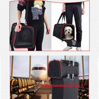 Fashion Breathable Pet Slings 1 Side Expandable Dog/Cat Carrier - Outdoor Pet Travel Bag - Golonzo -                                                                             