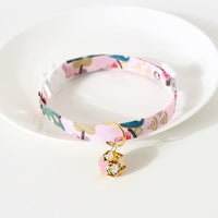 Cat Collar with Bell Floral Pattern Daisy Flower Adjustable Safety Breakaway Collars for Cats Kitten Summer - Golonzo -                                                                             