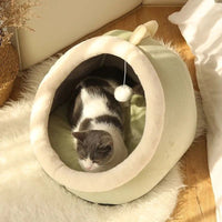 Cat Cozy Bed - Warm Pet Basket - Golonzo -                                                                             