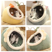 Cat Cozy Bed - Warm Pet Basket - Golonzo -                                                                             