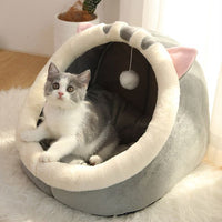 Cat Cozy Bed - Warm Pet Basket - Golonzo -                                                                             