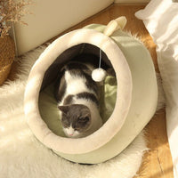 Cat Cozy Bed - Warm Pet Basket - Golonzo -                                                                             